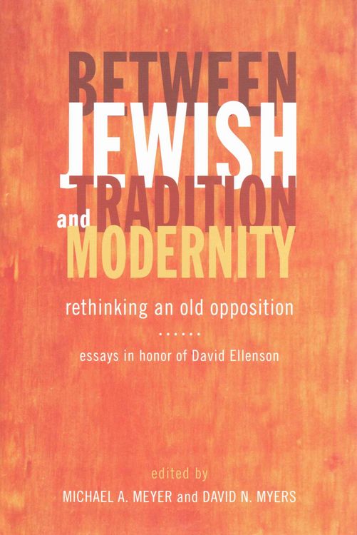 Produktbild: Between Jewish Tradition and Modernity
