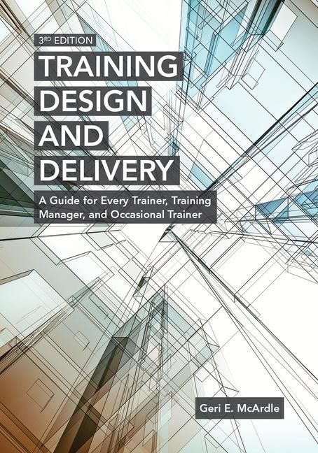 Produktbild: Training Design and Delivery, 3rd Edition