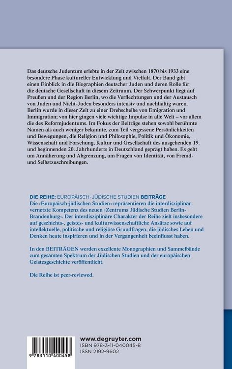 Produktbild: Was war deutsches Judentum?