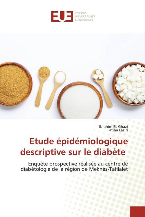 Produktbild: Etude &eacute;pid&eacute;miologique descriptive sur le diab&egrave;te