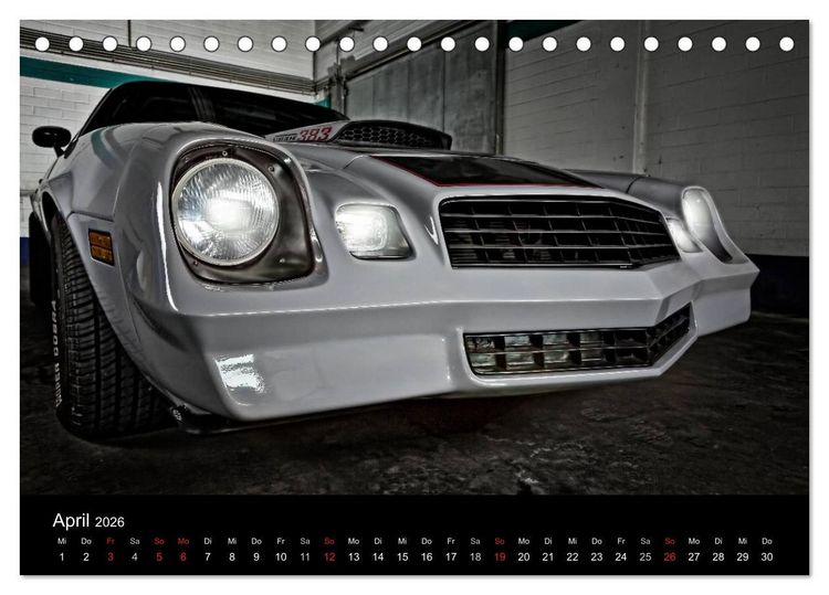 Produktbild: Chevrolet Camaro &acute;79 (Tischkalender 2026 DIN A5 quer), CALVENDO Monatskalender