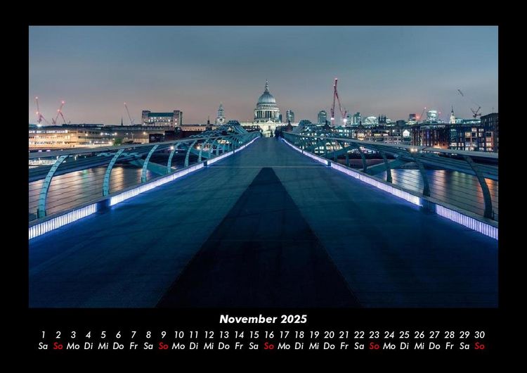 Produktbild: London - Impressionen 2025 Fotokalender DIN A3