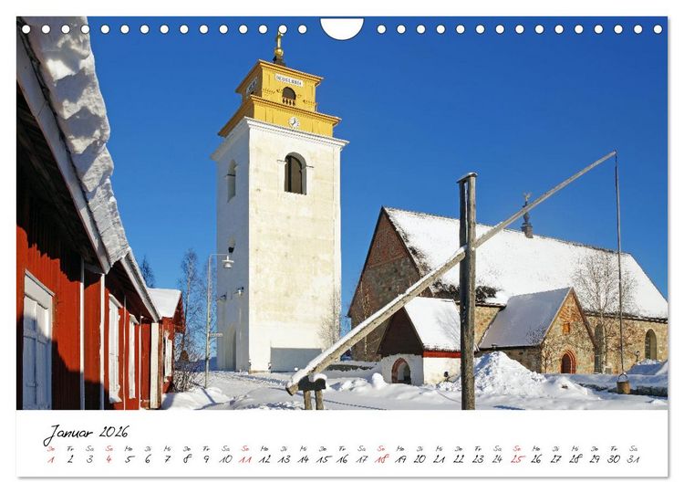 Produktbild: Schwedens Vielfalt (Wandkalender 2026 DIN A4 quer), CALVENDO Monatskalender