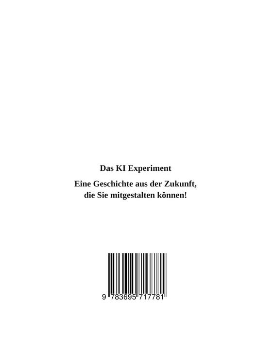 Produktbild: Das KI Experiment