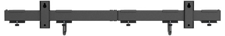Produktbild: Elevar LBM09-03 Fahrradwandhalter Anzahl Einstellpl&auml;tze=3 Stahl, Kunststoff Schwarz