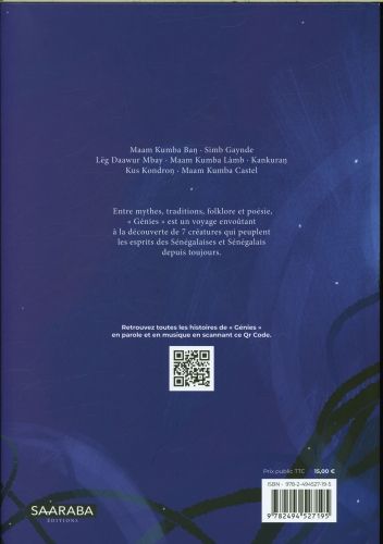 Produktbild: G&eacute;nies : cr&eacute;atures & mythologies du S&eacute;n&eacute;gal