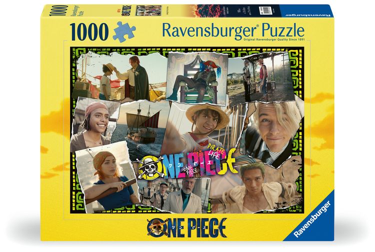 Produktbild: Erwachsenenpuzzle 1000 Teile - One Piece - Auf der Suche nach dem One Piece