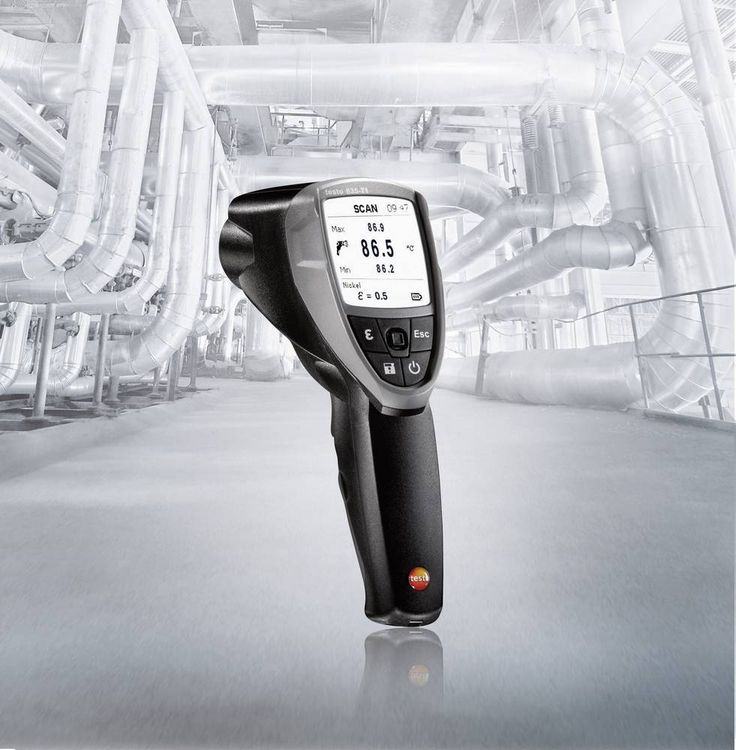 Produktbild: Testo 835-T1 Infrarot-Thermometer Optik 50:1 -30 - +650&deg;C Kontaktmessung