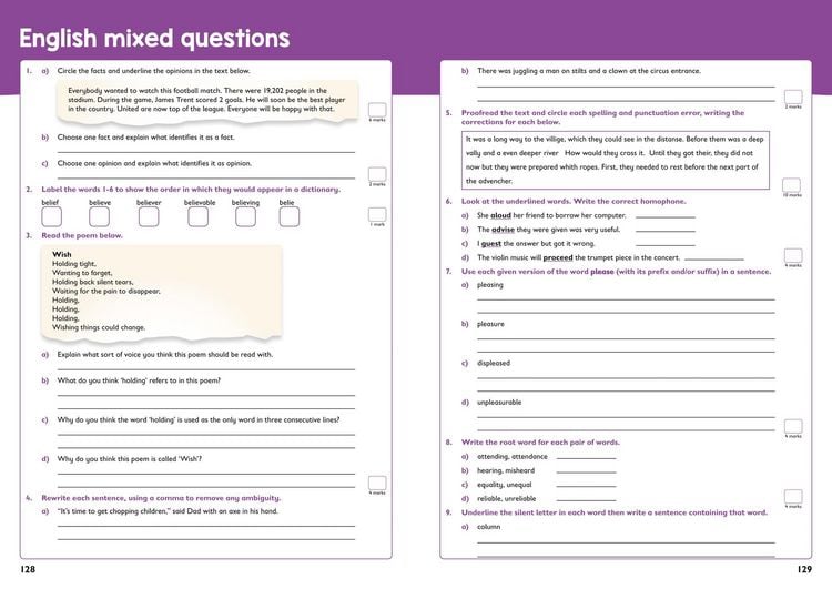 Produktbild: Year 5 Maths and English KS2 Targeted Study & Practice Book