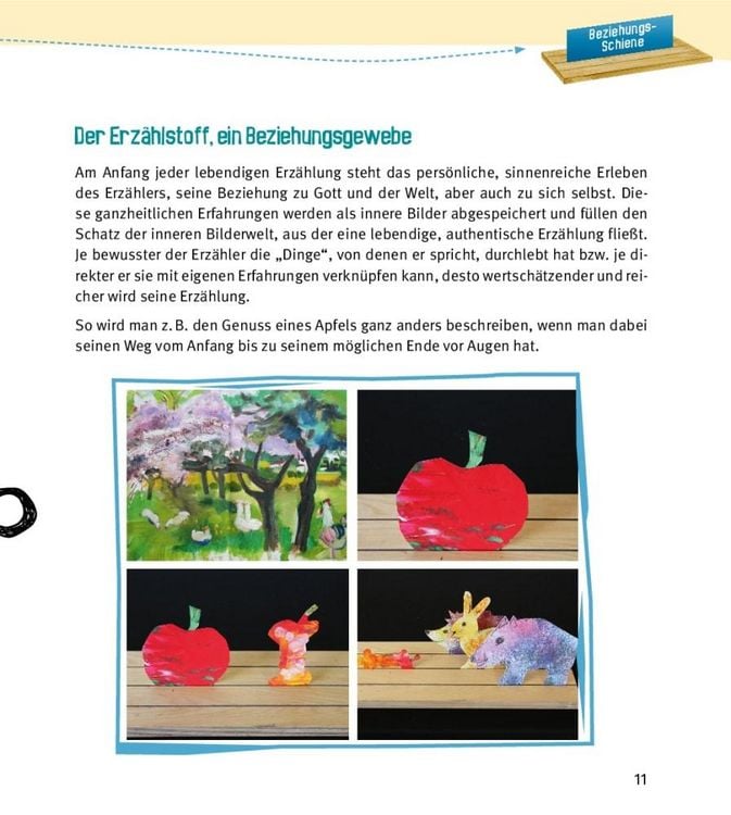Produktbild: Praxisbuch Erz&auml;hlschiene. Zum kreativen Erz&auml;hlen, Spielen und Gestalten