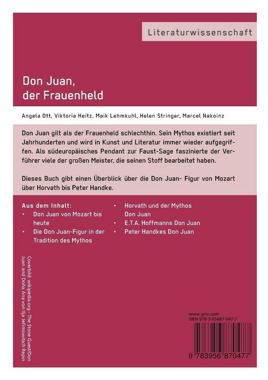 Produktbild: Don Juan, der Frauenheld