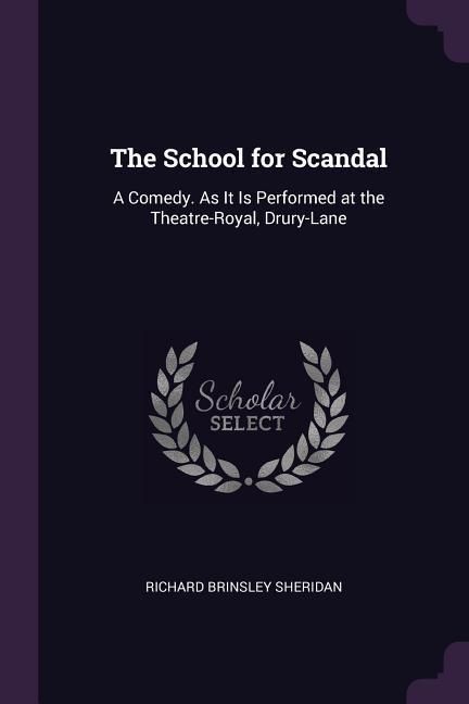 Produktbild: The School for Scandal