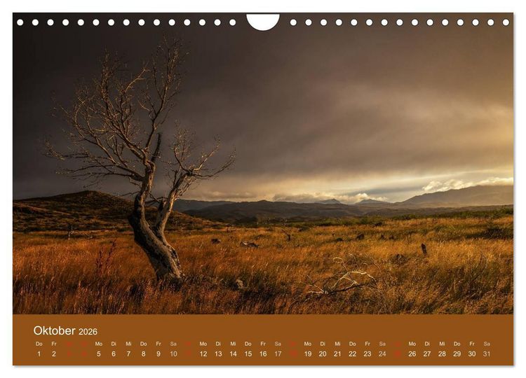 Produktbild: Patagonien-Land der Extreme (Wandkalender 2026 DIN A4 quer), CALVENDO Monatskalender