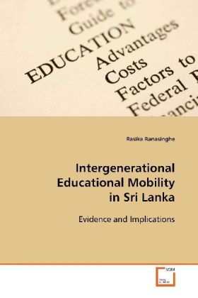 Produktbild: Ranasinghe, R: Intergenerational Educational Mobility in Sri