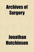 Produktbild: Archives of Surgery (Volume 1)
