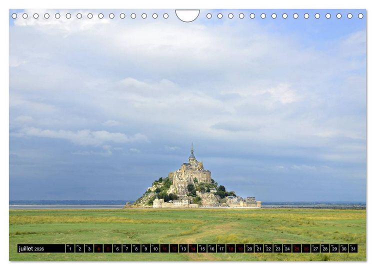 Produktbild: Mont Saint-Michel (Calendrier mural 2026 DIN A4 vertical), CALVENDO calendrier mensuel