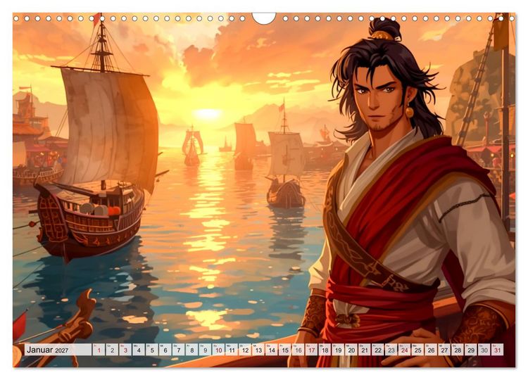 Produktbild: Sinbad &ndash; Reisen ins Unbekannte (Wandkalender 2027 DIN A3 quer), CALVENDO Monatskalender