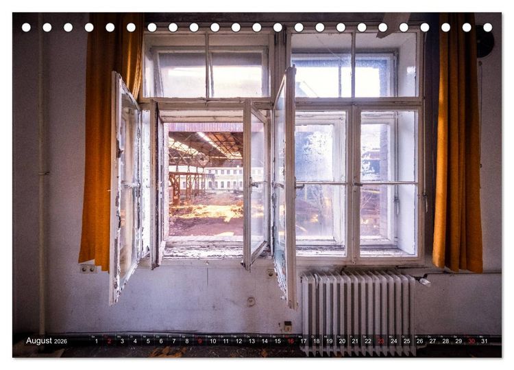 Produktbild: Faszination - Lost Places (Tischkalender 2026 DIN A5 quer), CALVENDO Monatskalender