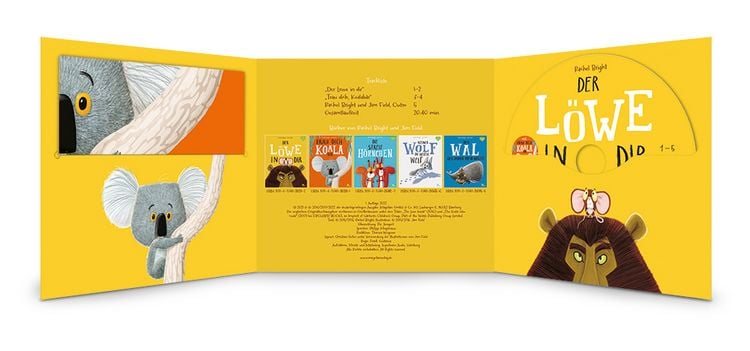 Produktbild: "Der L&ouml;we in dir" und "Trau dich, Koalab&auml;r" (Audio-CD)
