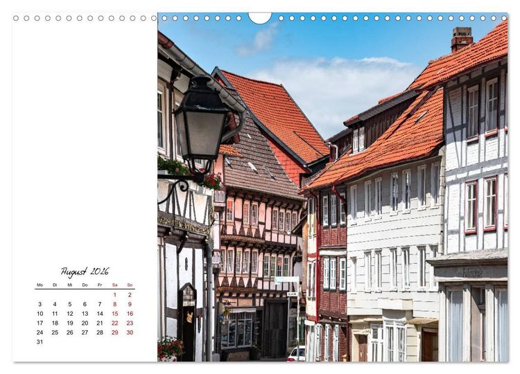 Produktbild: Fachwerkstadt Hornburg (Wandkalender 2026 DIN A3 quer), CALVENDO Monatskalender