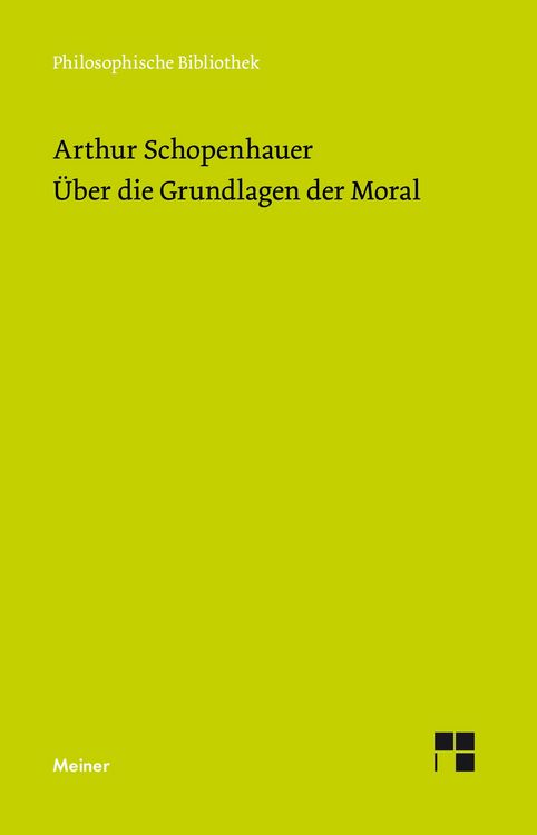 Produktbild: &Uuml;ber die Grundlage der Moral