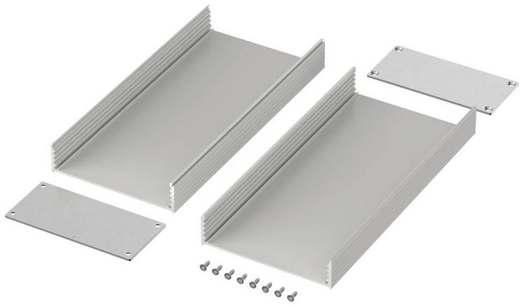 Produktbild: Bopla FILOTEC F 1048-220 97118220.HMT1 Profil-Geh&auml;use 105 x 48 x 220 Aluminium Aluminium (eloxiert) 1 St.