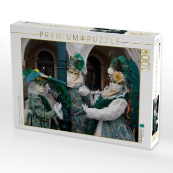 Produktbild: CALVENDO Puzzle Ein Motiv aus dem Kalender Carnevale di Venezia 2017 | 1000 Teile Lege-Gr&ouml;&szlig;e 64x48cm Foto-Puzzle f&uuml;r gl&uuml;ckliche Stunden