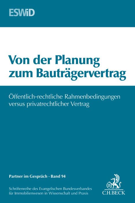 Produktbild: Von der Planung zum Bautr&auml;gervertrag