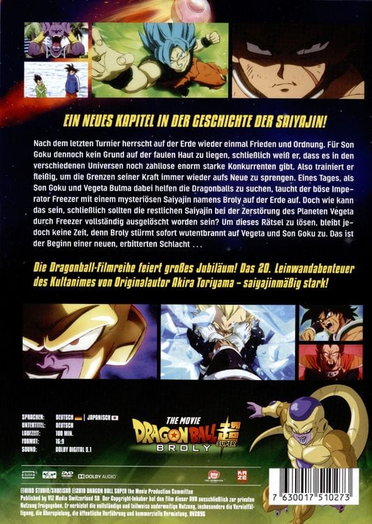 Produktbild: Dragonball Super: Broly