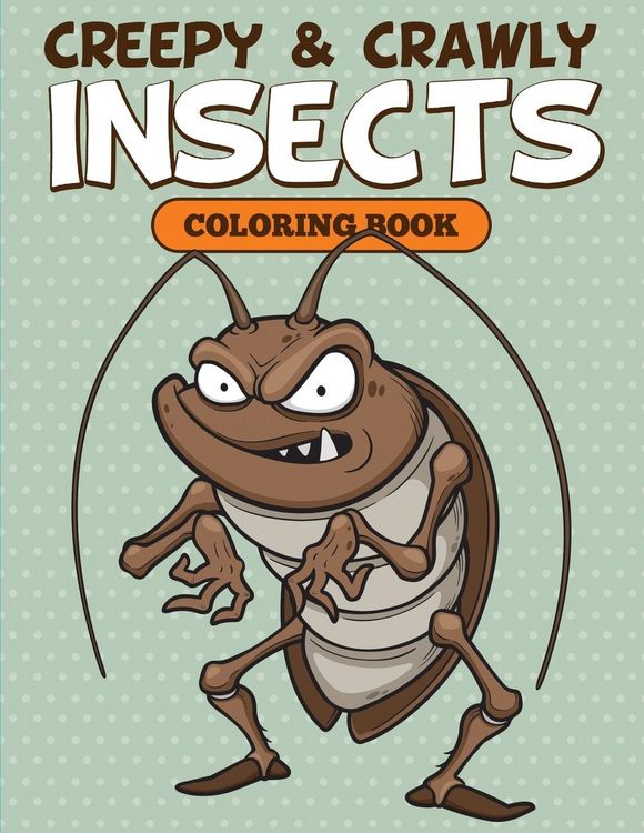 Produktbild: Creepy & Crawly Insects Coloring Book