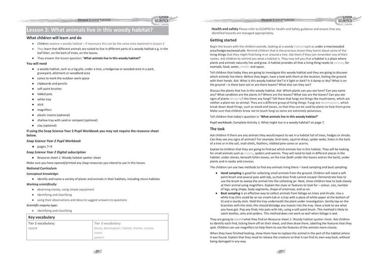 Produktbild: Snap Science Teacher's Guide Year 2