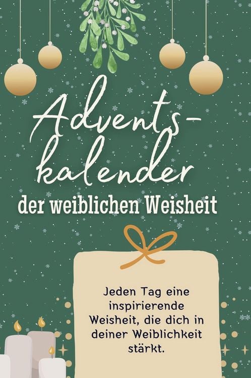 Produktbild: Adventskalender der weiblichen Weisheit