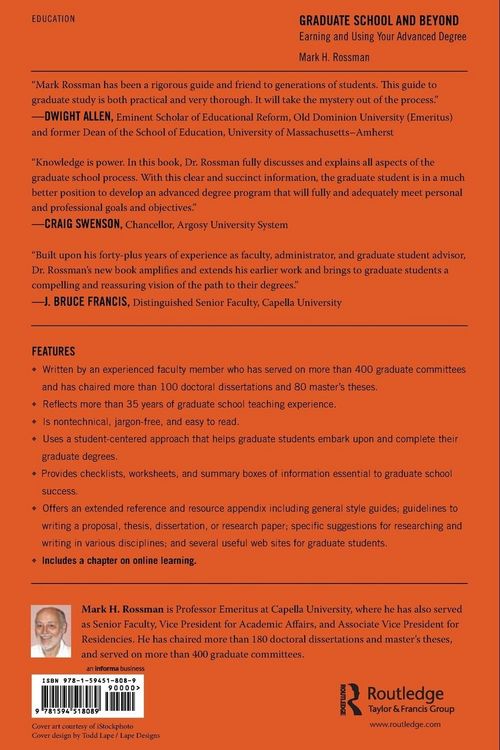Produktbild: Graduate School and Beyond