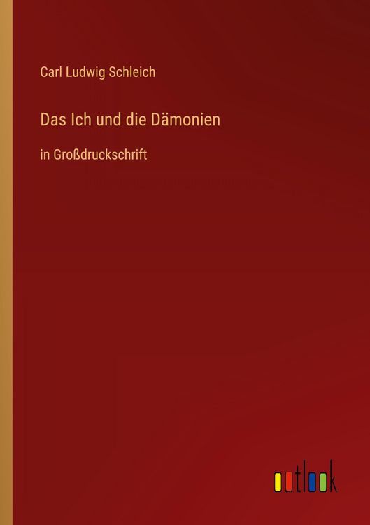 Produktbild: Das Ich und die D&auml;monien