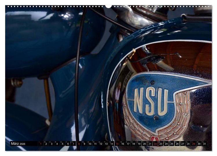 Produktbild: NSU Supermax (Wandkalender 2026 DIN A2 quer), CALVENDO Monatskalender