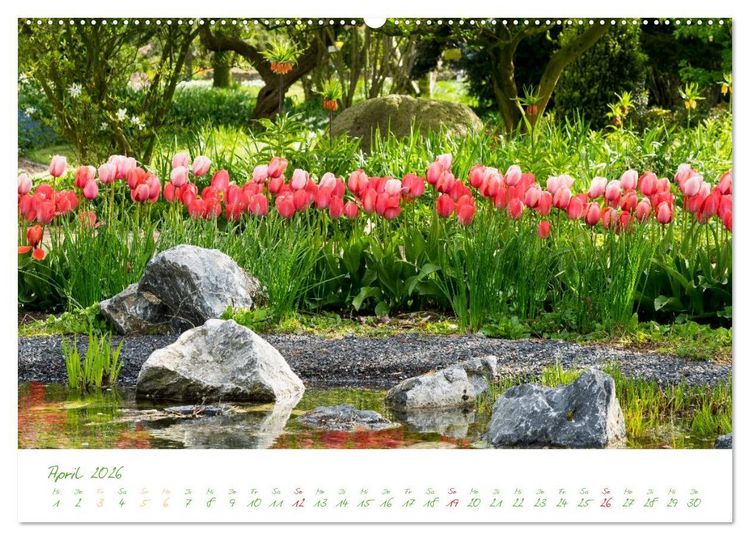 Produktbild: Kreislehrgarten in Steinfurt (hochwertiger Premium Wandkalender 2026 DIN A2 quer), Kunstdruck in Hochglanz