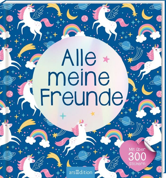 Produktbild: Alle meine Freunde &ndash; Einhorn | Mit &uuml;ber 300 Stickern