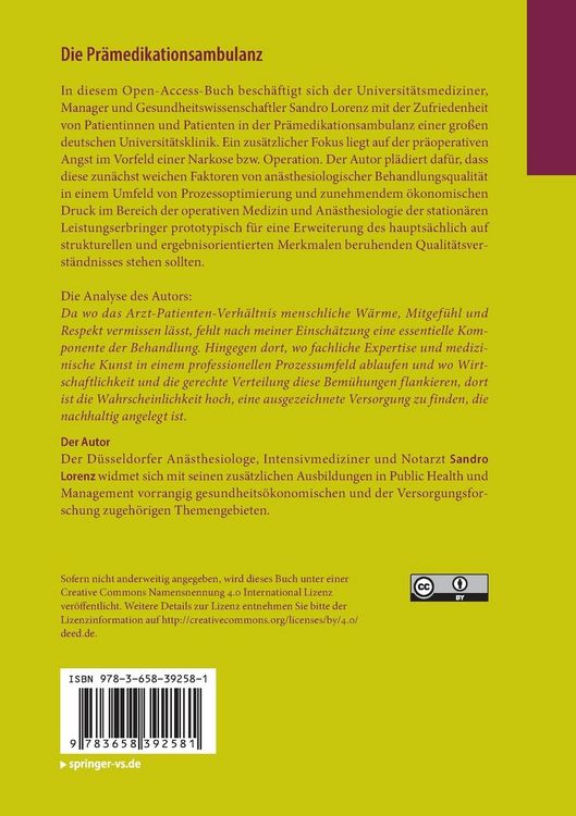 Produktbild: Die Pr&auml;medikationsambulanz