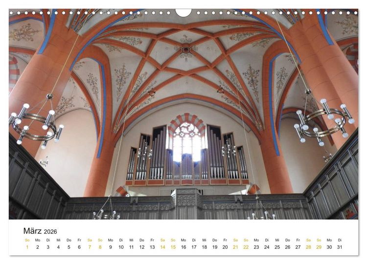 Produktbild: Fantastische Welt der Orgeln (Wandkalender 2026 DIN A3 quer), CALVENDO Monatskalender
