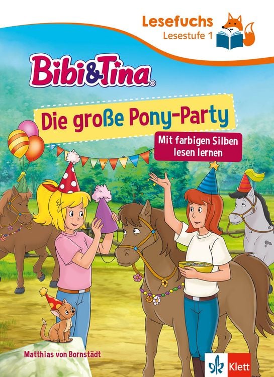 Produktbild: Lesefuchs Bibi & Tina: Die gro&szlig;e Pony-Party Lesestufe 1