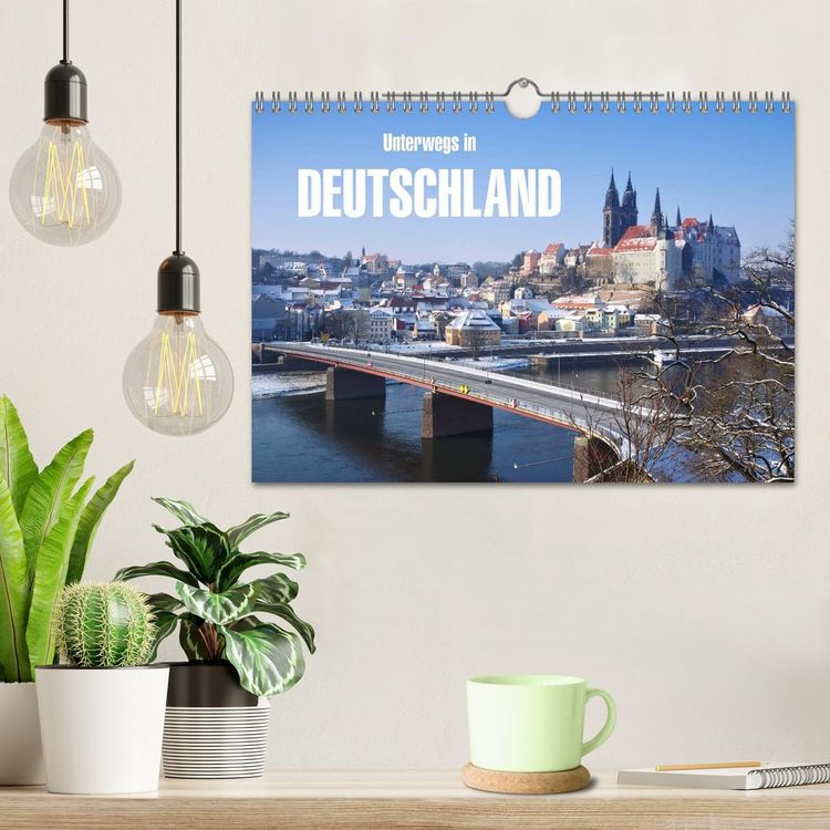 Produktbild: Unterwegs in Deutschland (Wandkalender 2026 DIN A4 quer), CALVENDO Monatskalender