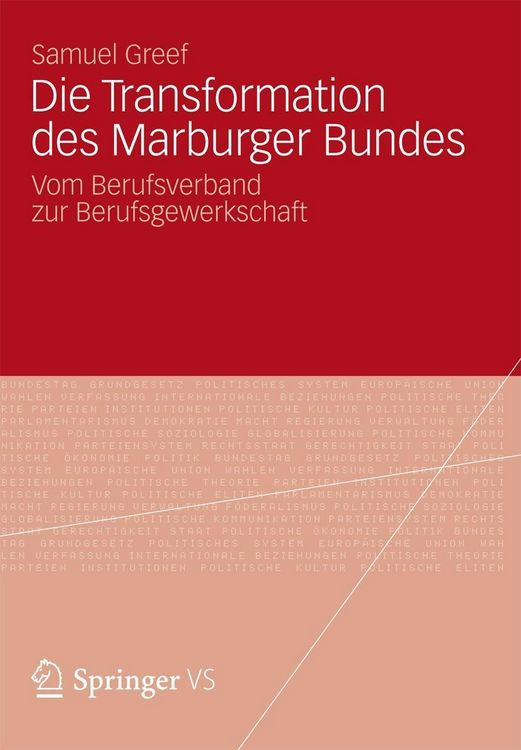 Produktbild: Die Transformation des Marburger Bundes