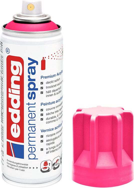 Produktbild: 5200 Permanent Spray, neonpink, 200ml Premium Acryllack