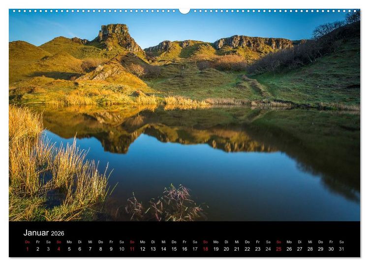 Produktbild: Schottland - Die wundervolle Isle of Skye (Wandkalender 2026 DIN A2 quer), CALVENDO Monatskalender