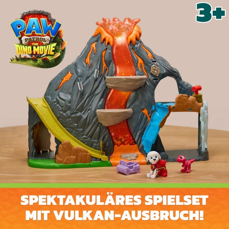 Produktbild: PAW Patrol: Der Dino Film, Super-Lava-Blast Vulkan-Spielset