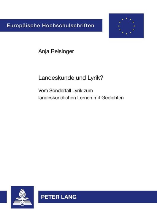 Produktbild: Landeskunde und Lyrik?