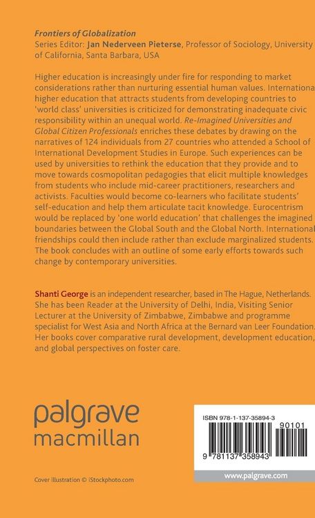 Produktbild: Re-Imagined Universities and Global Citizen Professionals