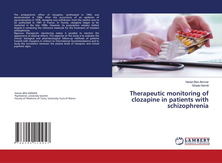 Produktbild: Therapeutic monitoring of clozapine in patients with schizophrenia