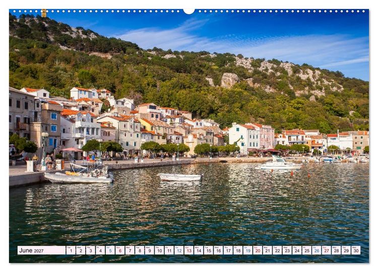 Produktbild: Istria &ndash; Coastal Wonders, Historic Cities, and Island Dreams (Wall Calendar 2027 DIN A2 landscape), CALVENDO 12 Month Wall Calendar