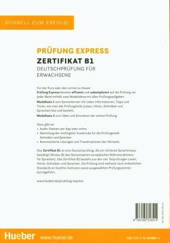 Produktbild: Pr&uuml;fung Express &ndash; Zertifikat B1, Deutschpr&uuml;fung f&uuml;r Erwachsene
